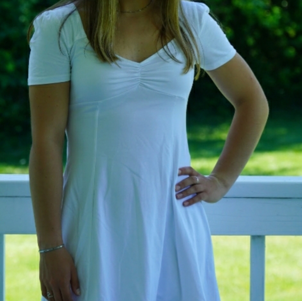 White dress